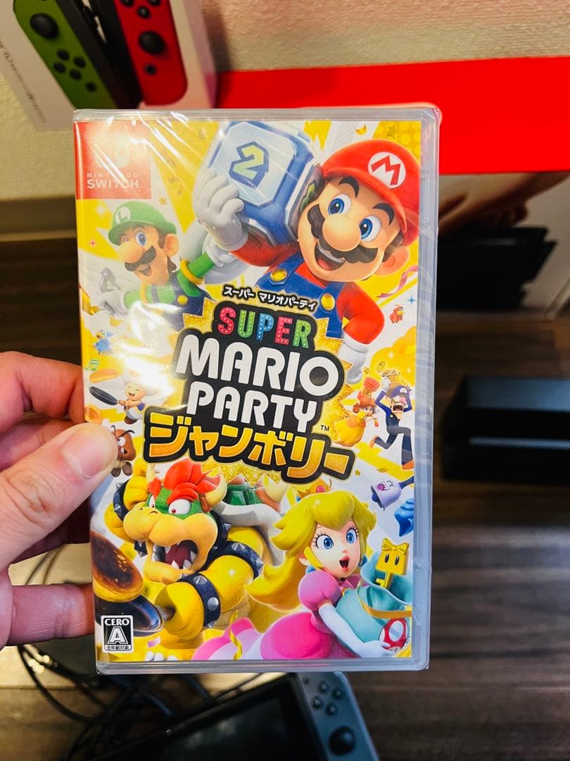 Nintendo Switch 本体 グレー+Joy-Con2個+マリパセット