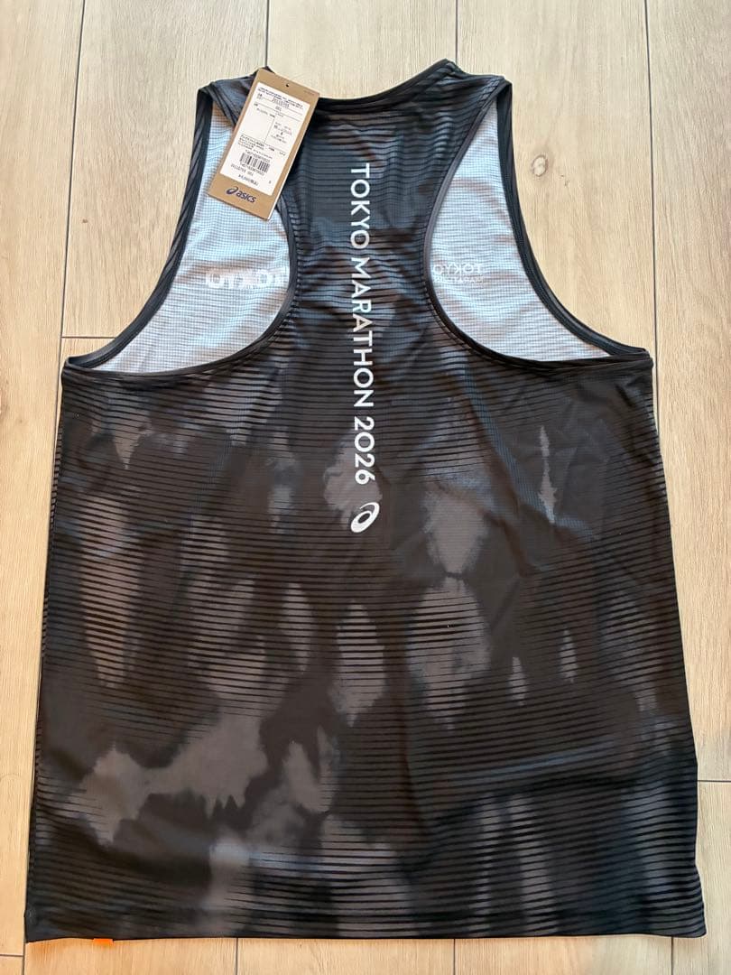 東京マラソン2026 LIMITED FADE スリーブレスシャツ S size