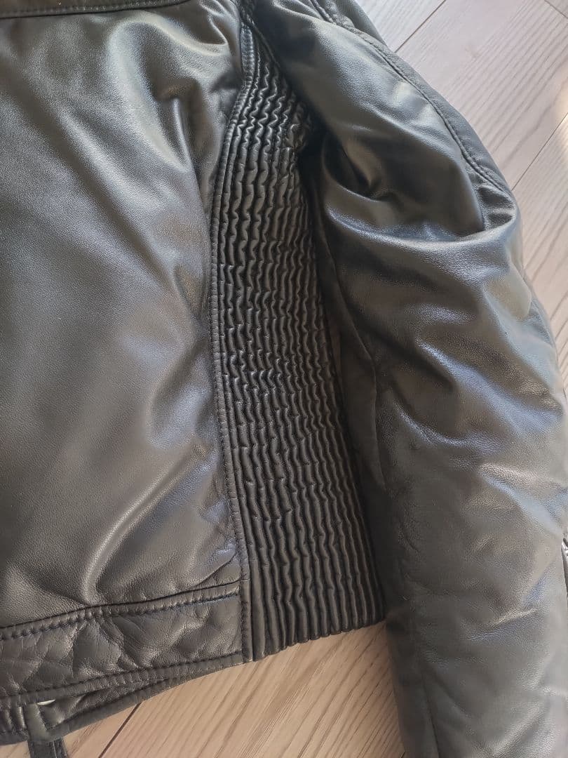 DSQUARED2　ディースクエアード　レザーダウンジャケット　46