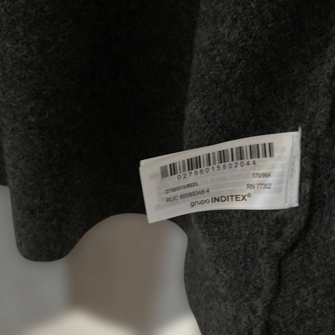 zara ニットケープコート　Lサイズ 新品未使用