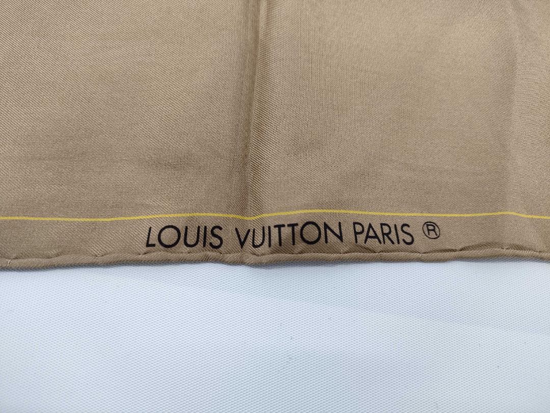 LOUIS VUITTON スカーフ　シルク　ハートヴァーヘイエン　正規品