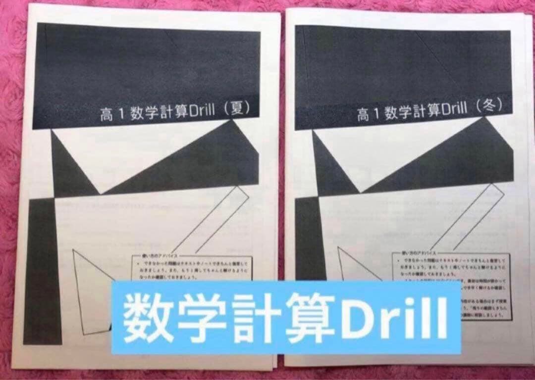 【フルセット独学可】鉄緑会 高1 数学 発展講座I/II ノート　プリント　講習