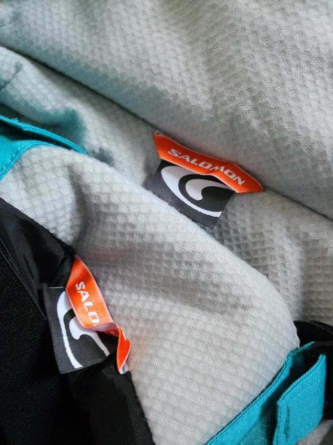 SALOMON サロモン スキーウェア 上下セット メンズM 程度良好