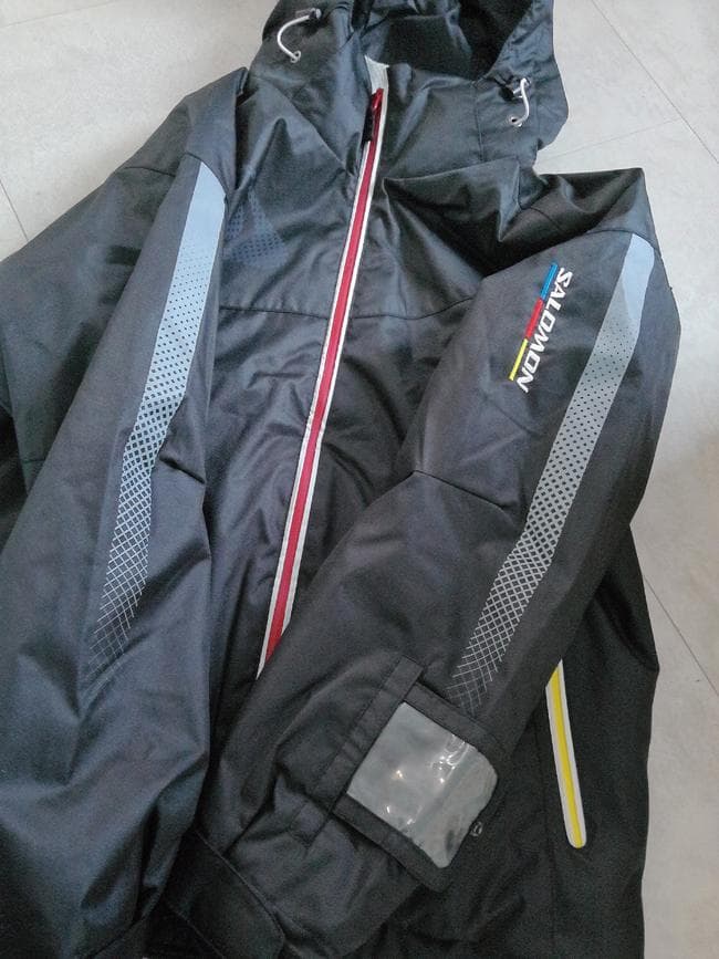 SALOMON サロモン スキーウェア 上下セット メンズM 程度良好