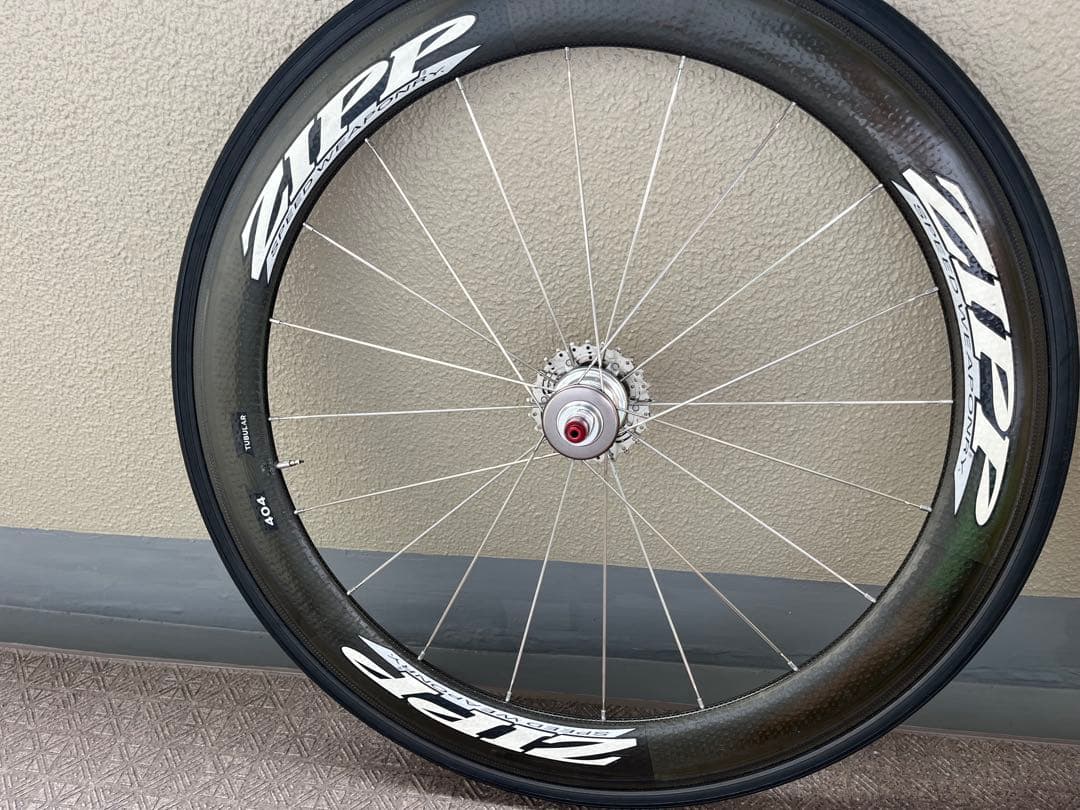 ジップ ZIPP 404 カーボン チューブラー ホイール シマノ 10S リム
