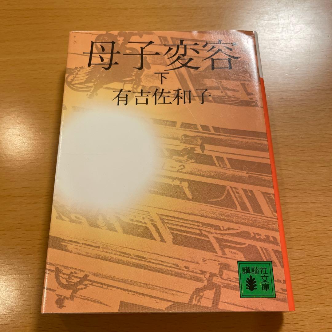【絶版・希少・２冊組】 母子変容 上 下 有吉佐和子 講談社文庫 【匿名配送】