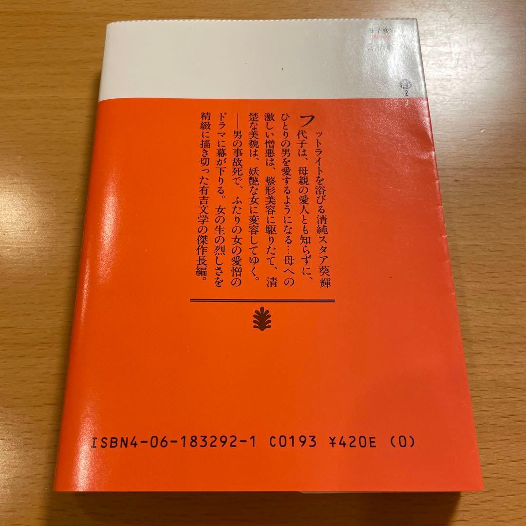 【絶版・希少・２冊組】 母子変容 上 下 有吉佐和子 講談社文庫 【匿名配送】