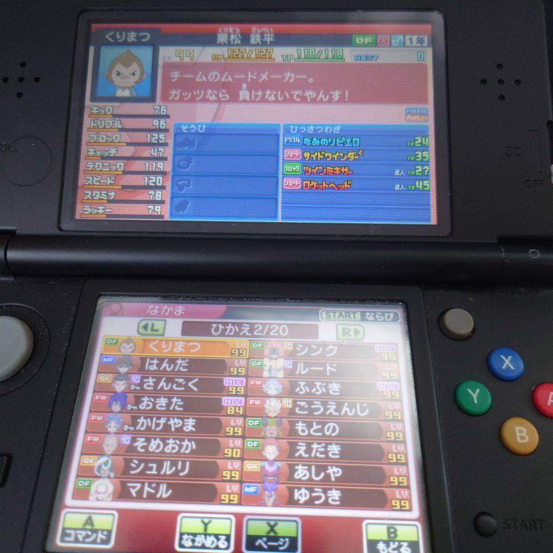 仲間210人プレイ246時間 イナズマイレブンGO2 クロノ・ストーン ライメイ