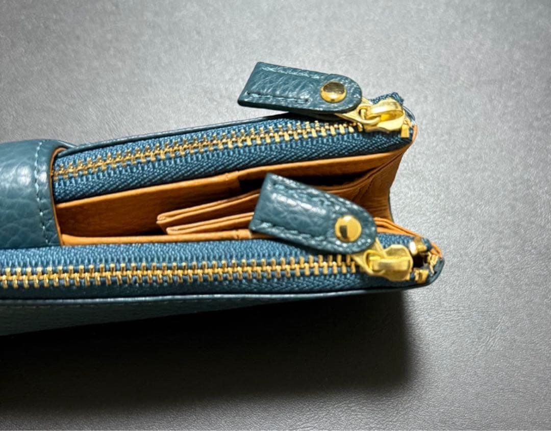 希少‼️C COMPANY ルポ REPOS ペンケース ターコイズブルー