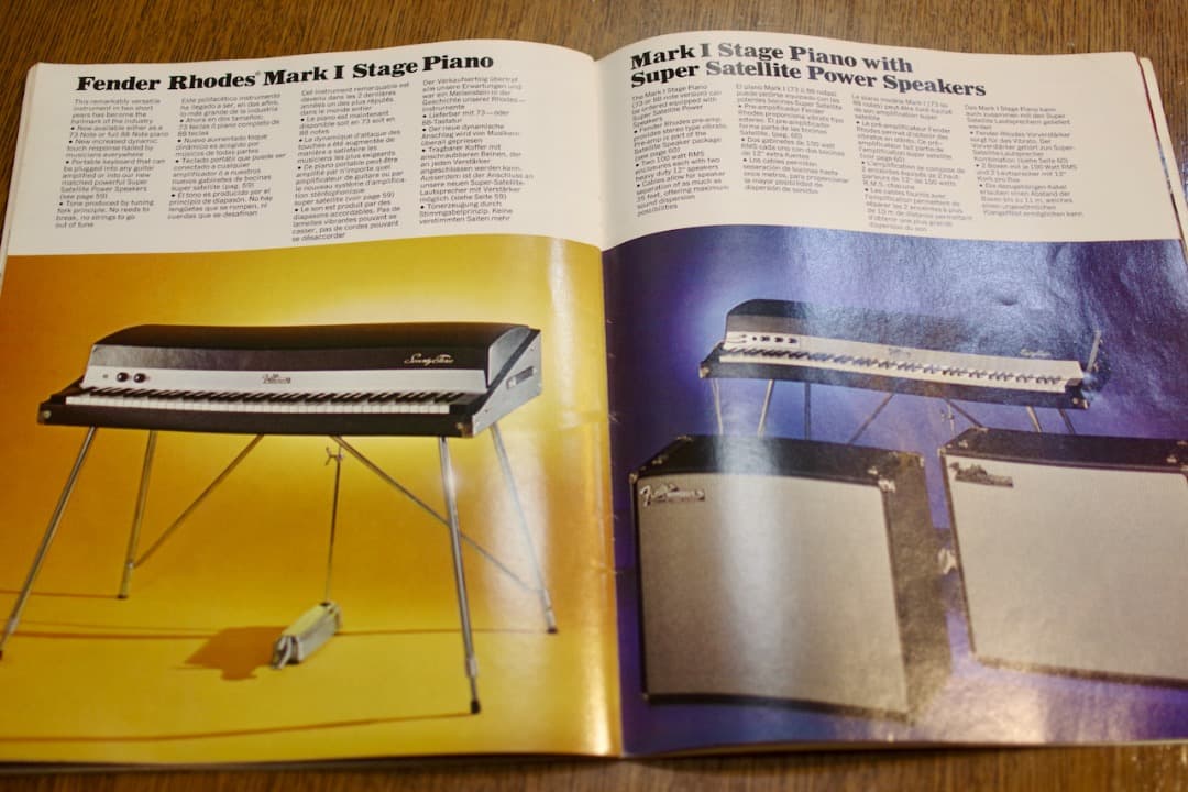 趣味 Vintage 1973 Fender Full Lineup Catalog