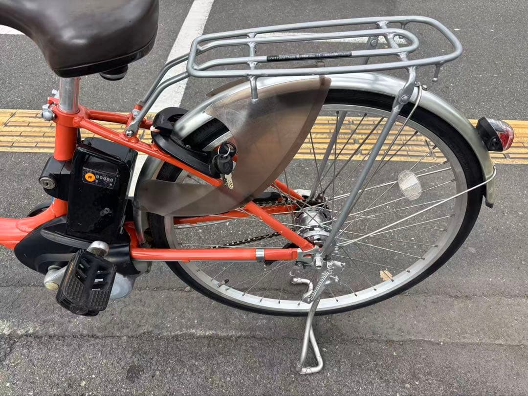 中古Panasonic電動アシスト自転車　12Ah4点灯　大阪
