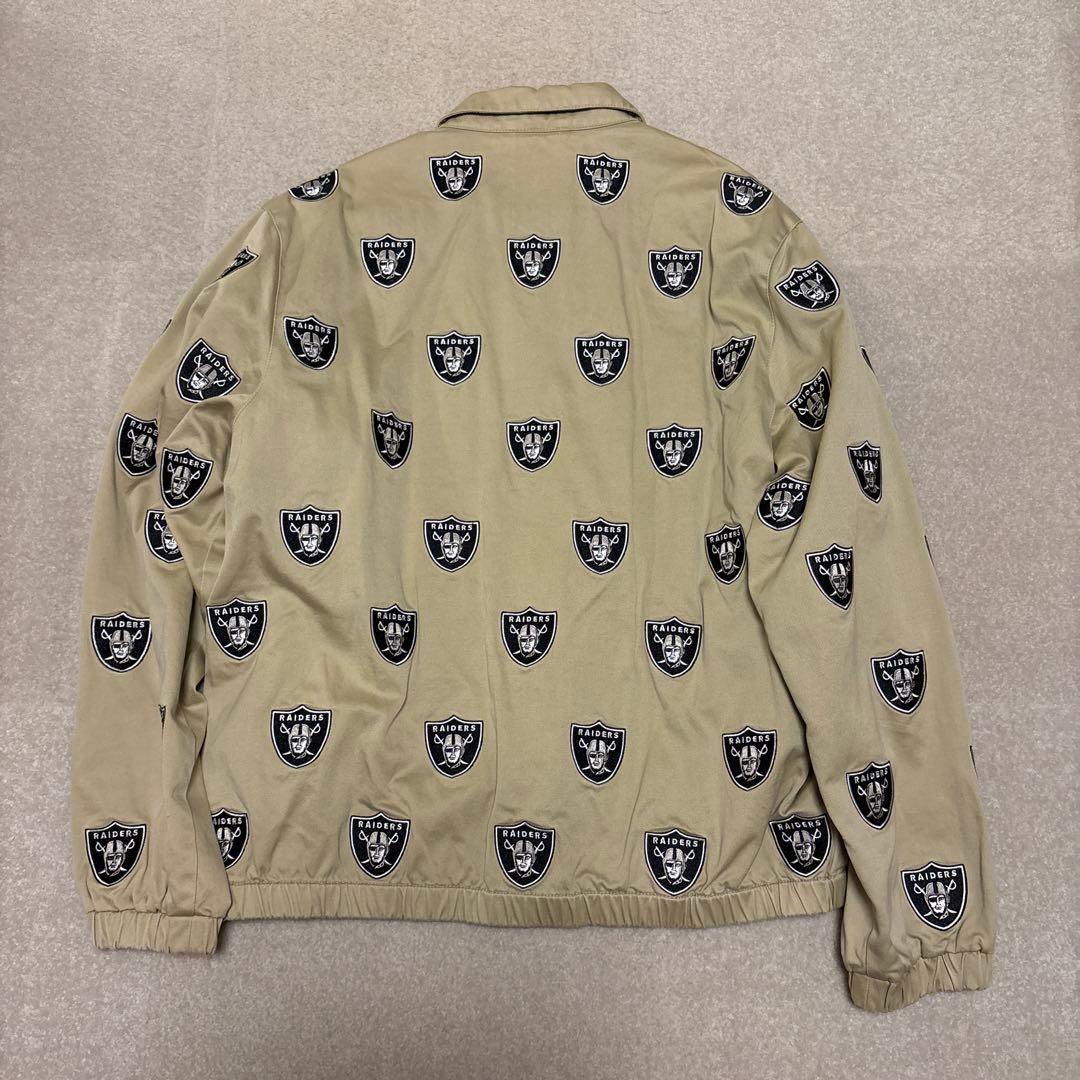 未使用 Supreme NFL Raiders ハリントンジャケット レイダース