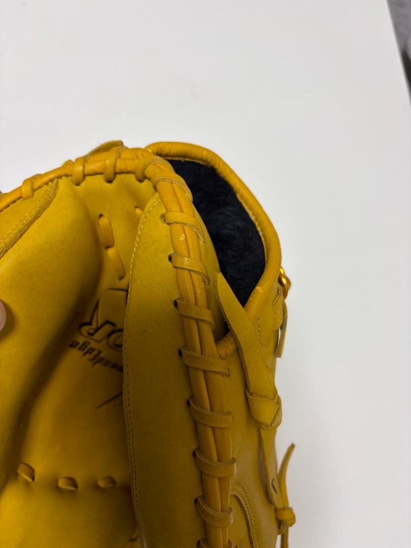 Nike ダイヤモンドエッジ 軟式グローブ イエロー