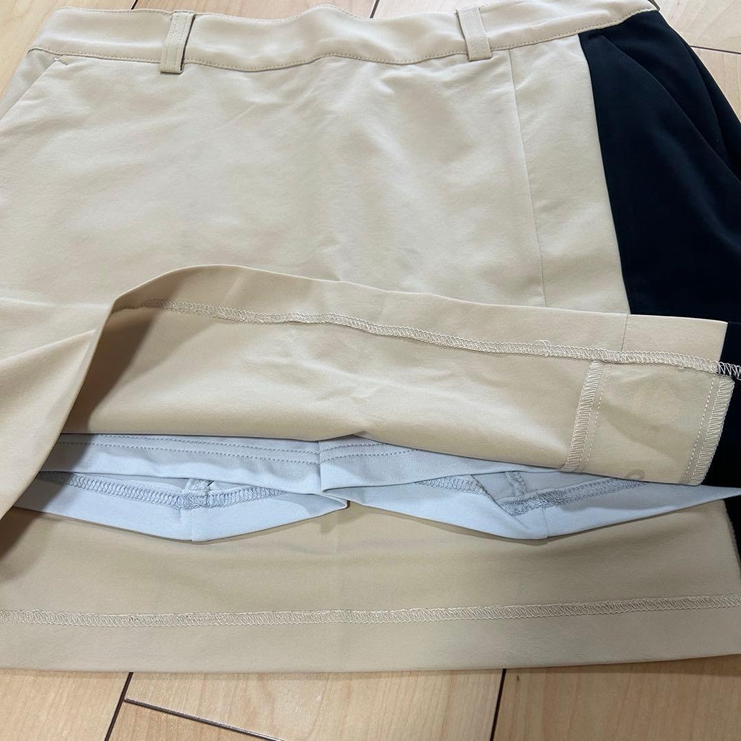 テーラーメイド　スカート　スコート　ベージュ　M