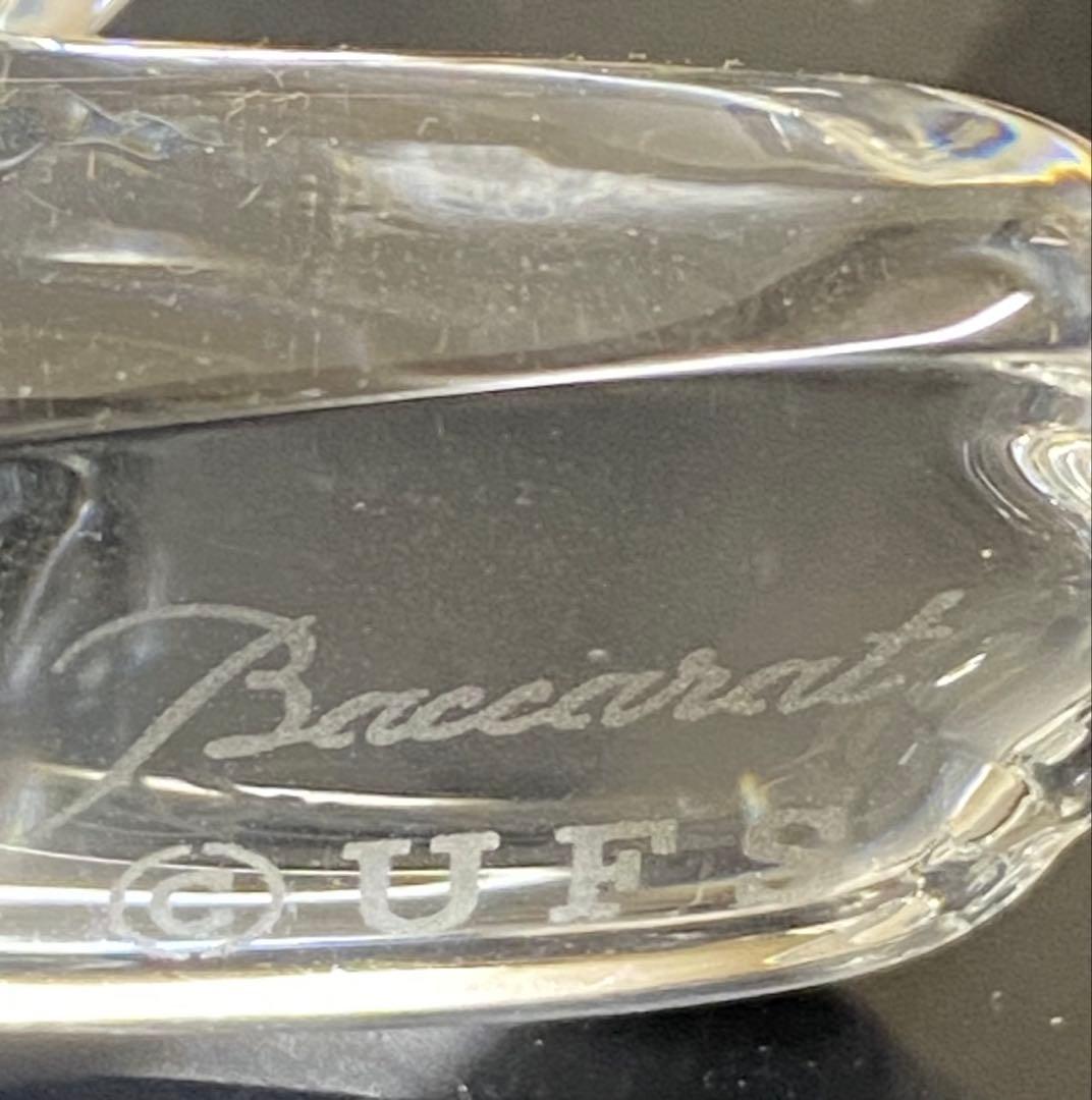 バカラBaccarat SNOOPY スヌーピー クリスタル 置物