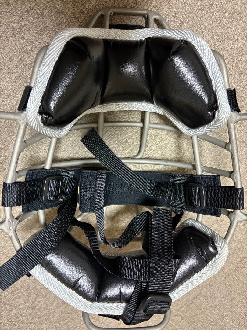 キャッチャー 防具 セット ブラック/シルバー ハタケヤマ