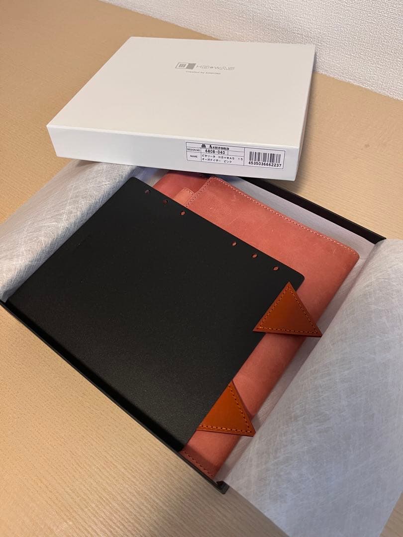 アシュフォード ピタリータ HB✖️WA5 15mm オーガナイザー ピンク