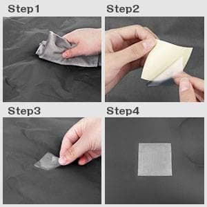 キャンプ用エアーマット 足踏み式 厚さ10cm