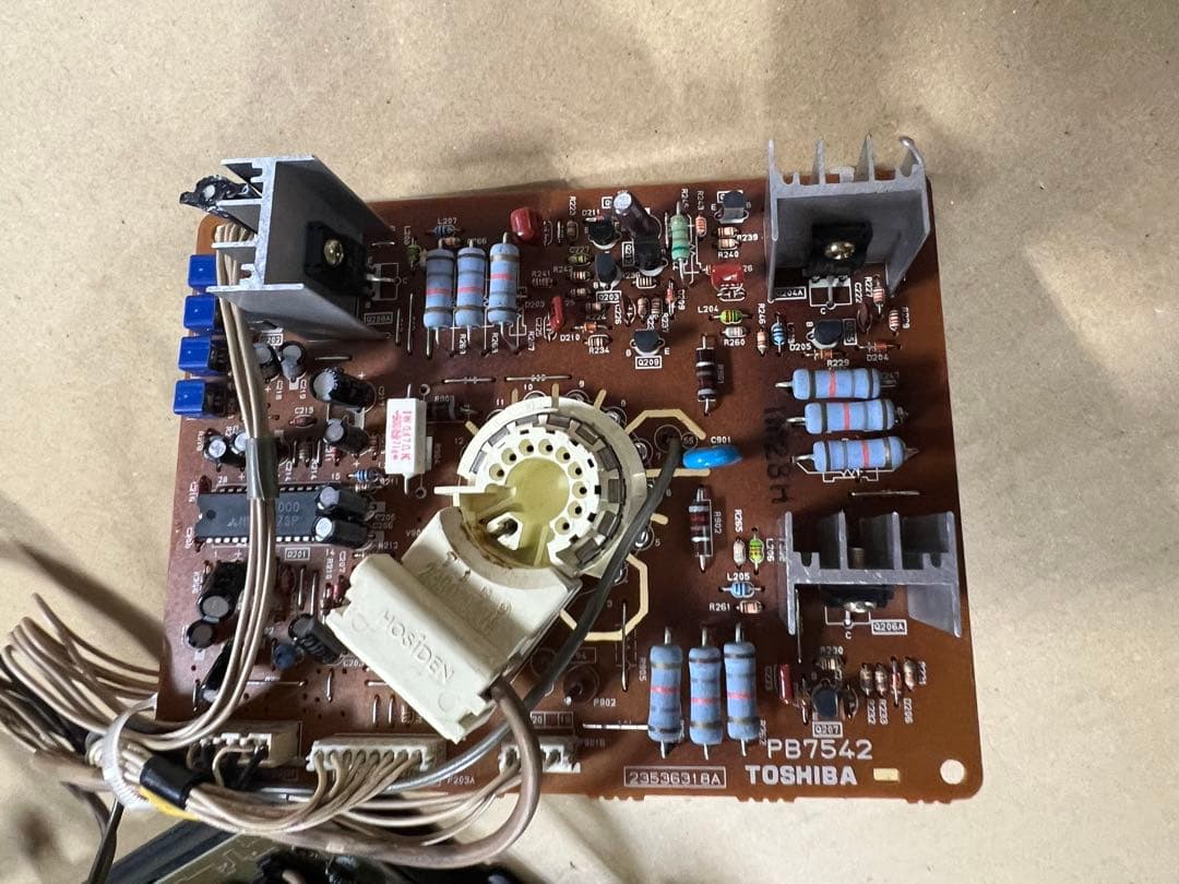 東芝 CRT基板 PB7534-1 ジャンク