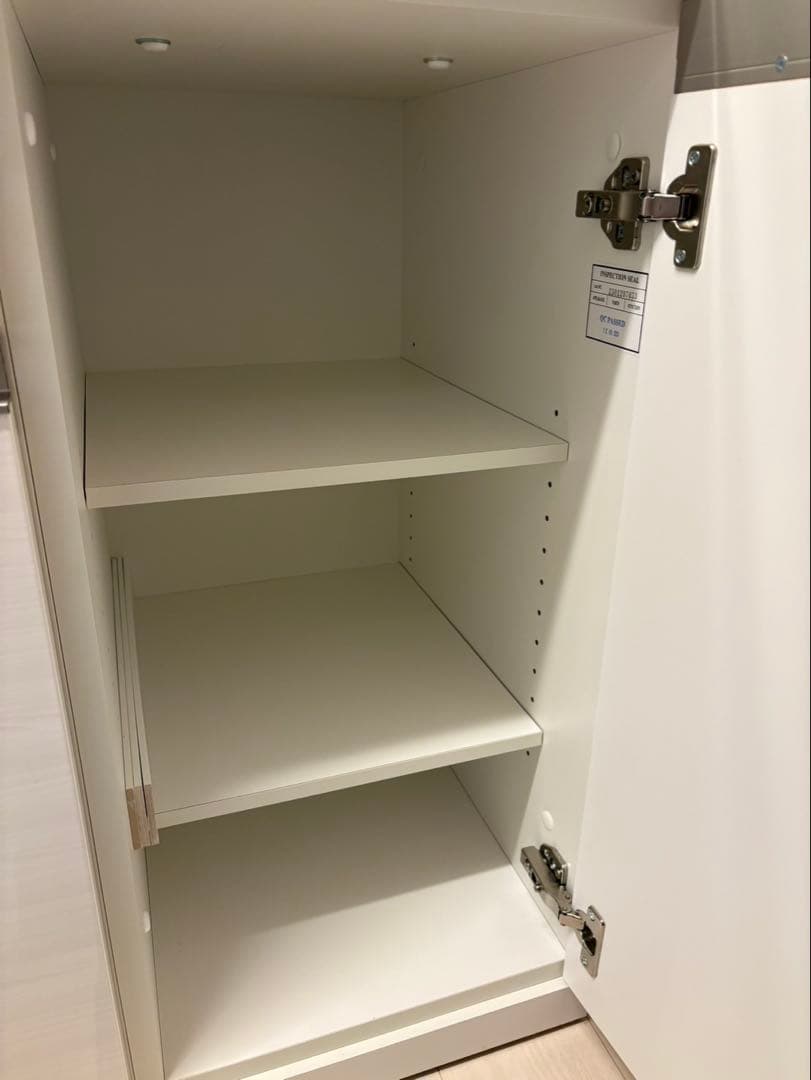 ニトリ リガーレ 180cm キッチンボード カップボード ホワイト 美品