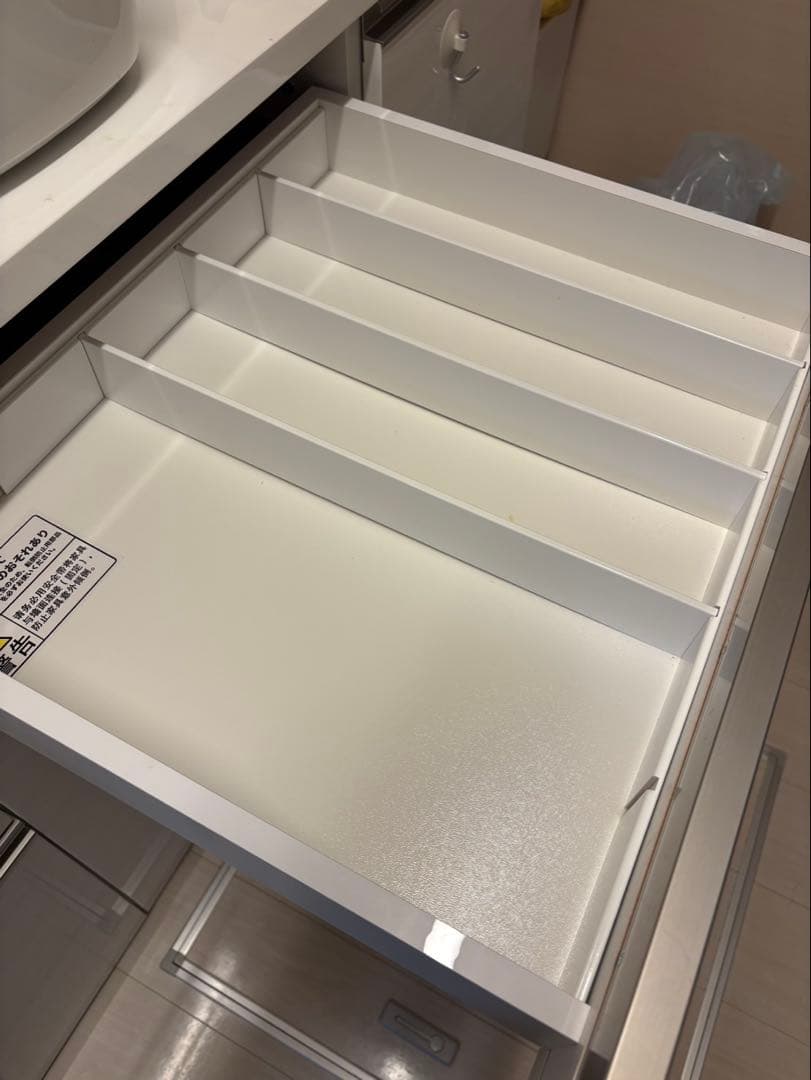 ニトリ リガーレ 180cm キッチンボード カップボード ホワイト 美品