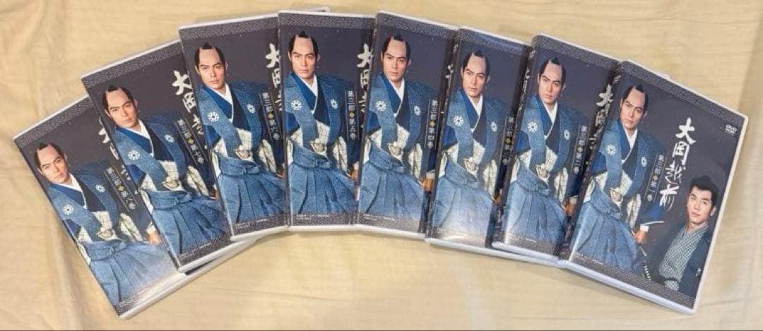 【送料込】大岡越前第二部 のDVD 8枚組（1話〜31話）