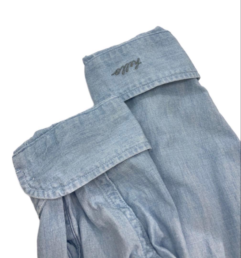 MADISONBLUE ライトブルー シャツワンピース　02