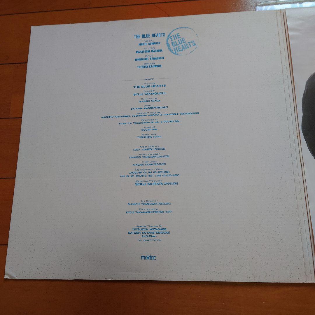 【人気盤】ザ・ブルーハーツ / same ステッカー帯付 初回オリジナル盤！