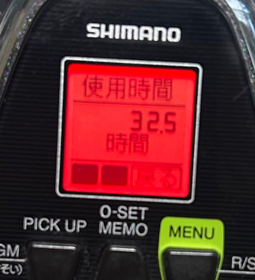 SHIMANO Force Master2000、使用時間32.5時間