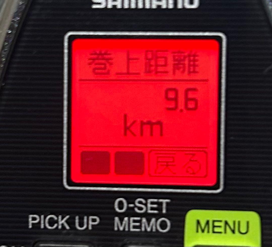 SHIMANO Force Master2000、使用時間32.5時間