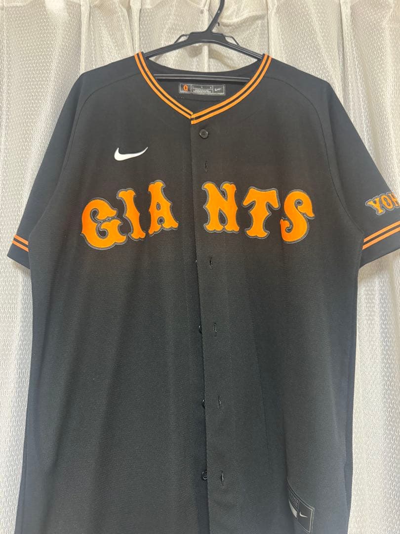 巨人 読売ジャイアンツ GIANTS 中田翔2023年 黒ユニフォーム/Lサイズ
