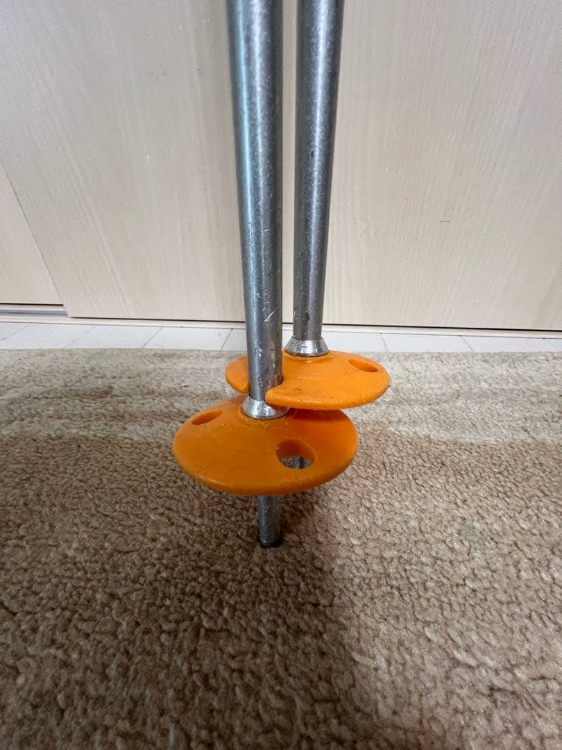 ロシニョールキッズ用スキー板120cmブーツ22cmストック70/105cm