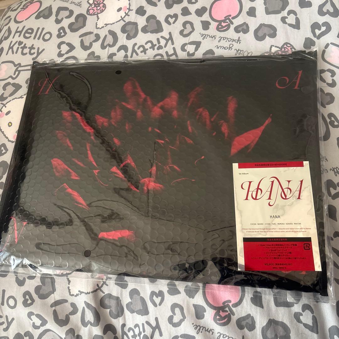 【即日発送・開封済】　HANA アルバム　完全生産限定盤　先着特典ポストカード付