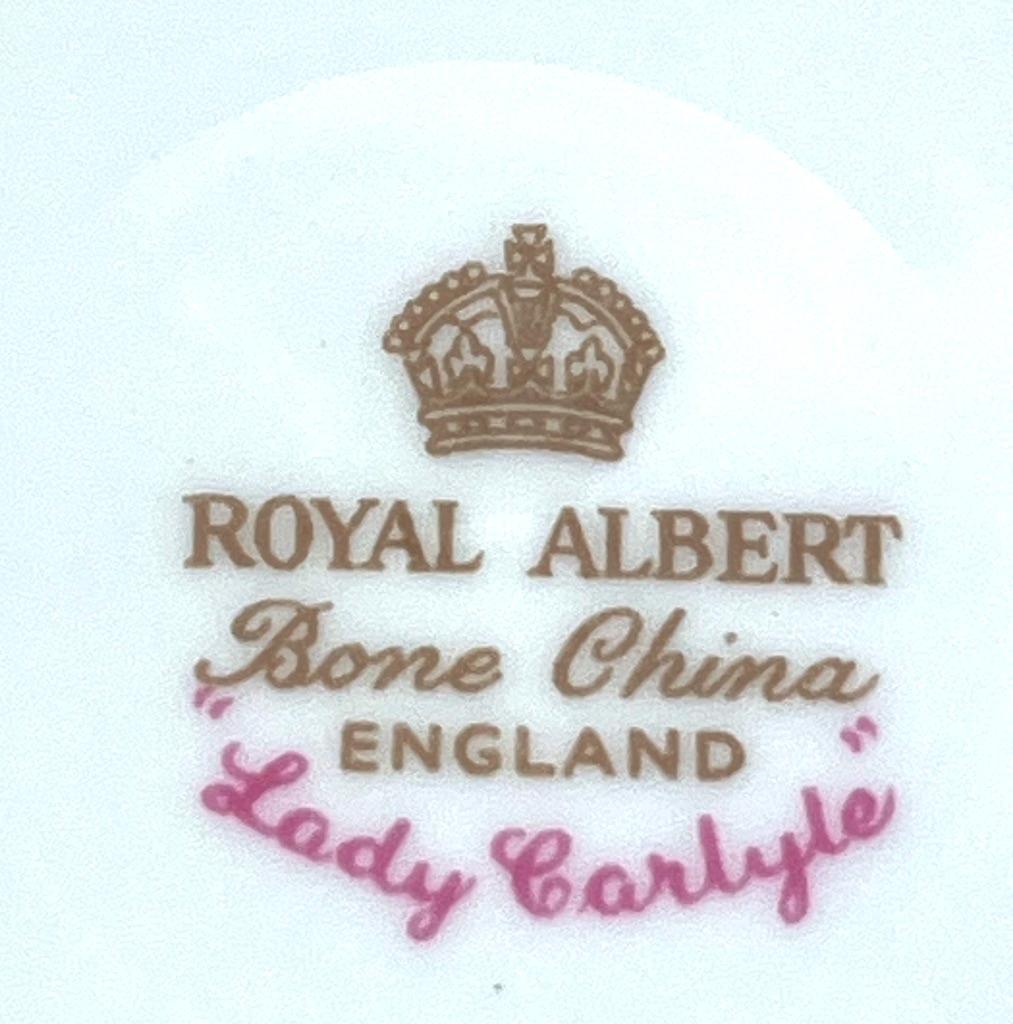 ロイヤルアルバート、レディカーライル18cm ケーキ皿5枚　未使用保管品　箱傷有
