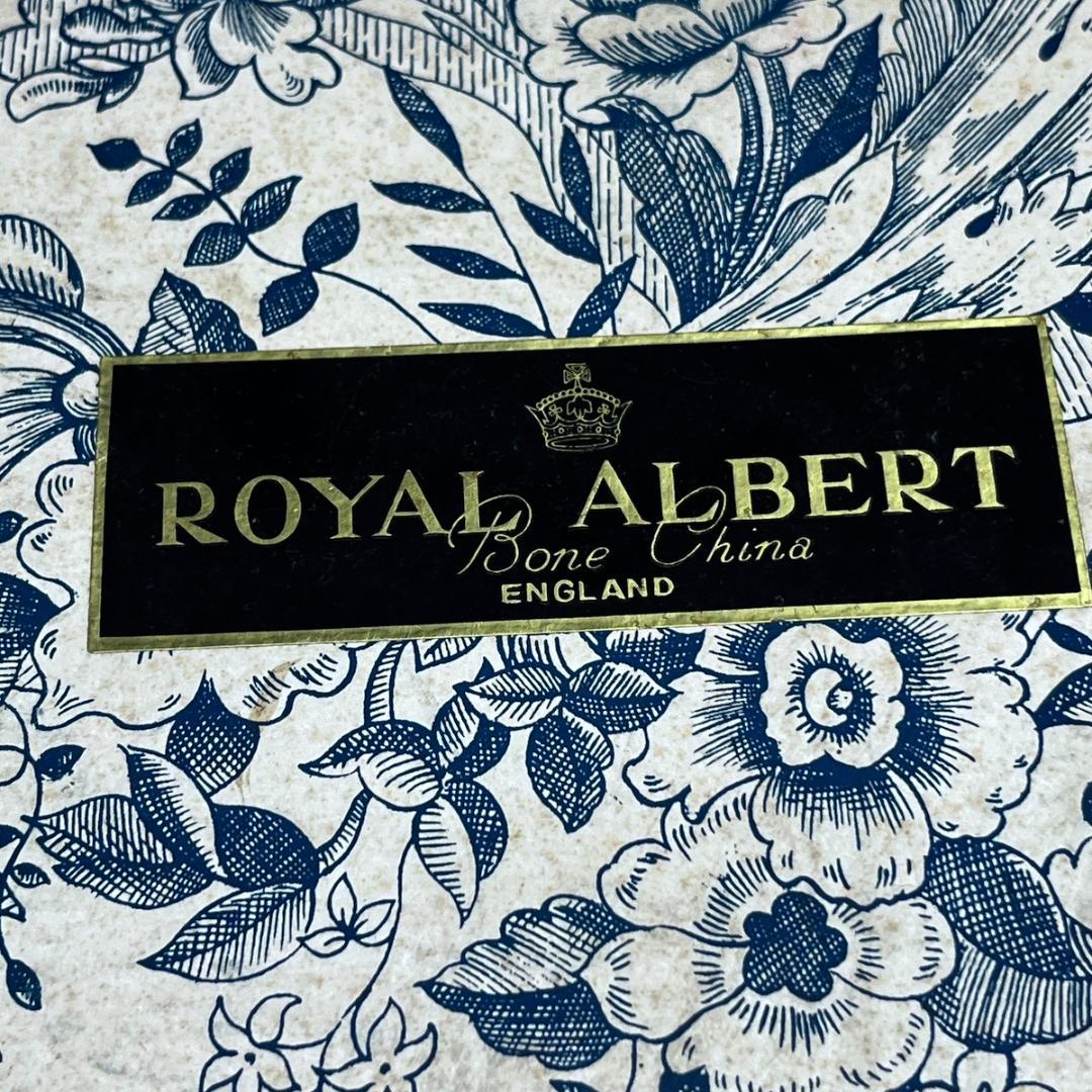 ロイヤルアルバート、レディカーライル18cm ケーキ皿5枚　未使用保管品　箱傷有