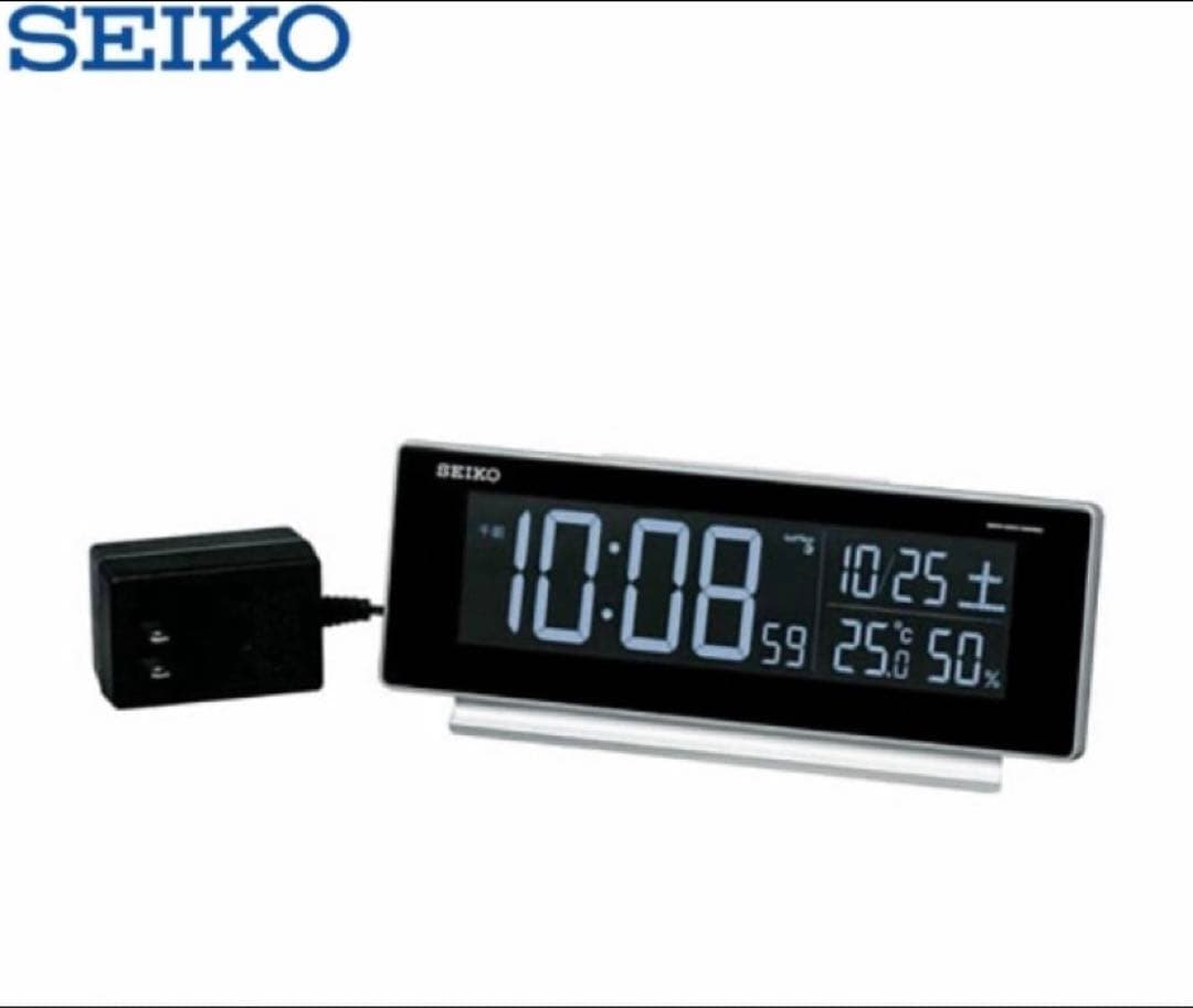 y*7様 ⭐︎新品未使用‼︎ SEIKO デジタル置時計 温度・湿度表示