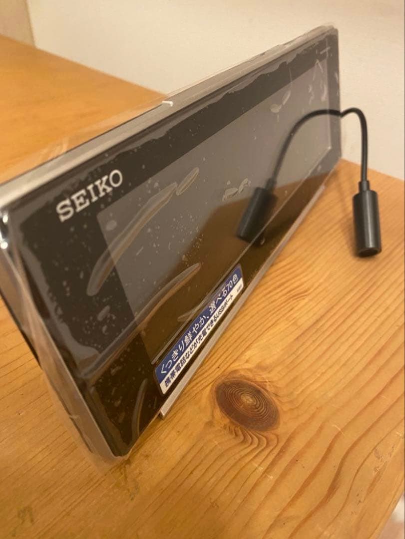 y*7様 ⭐︎新品未使用‼︎ SEIKO デジタル置時計 温度・湿度表示
