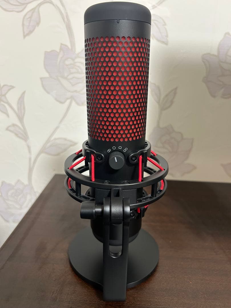 HyperX QuadCast スタンドアロンマイク 付属品完備