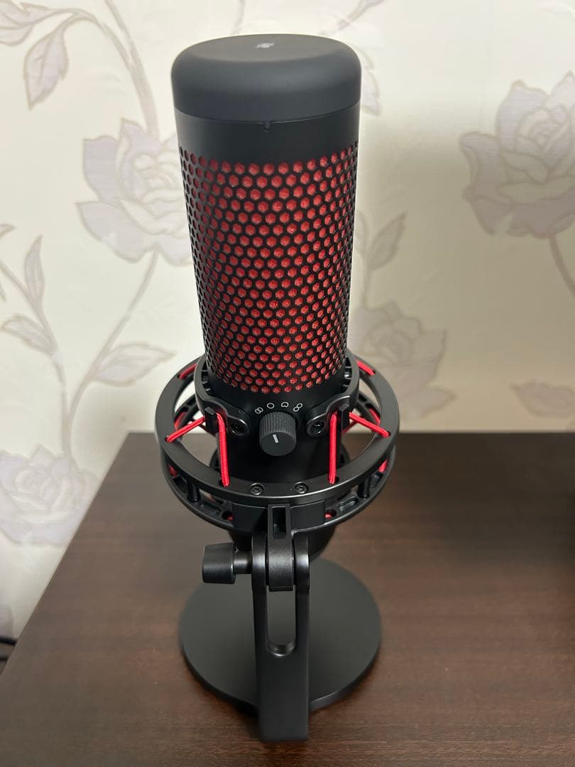 HyperX QuadCast スタンドアロンマイク 付属品完備