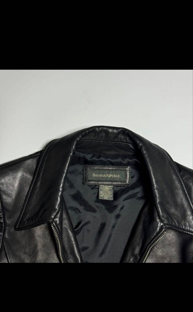 C*4様 BANANA REPUBLIC 90s 本革 シープ ラム レザージャ