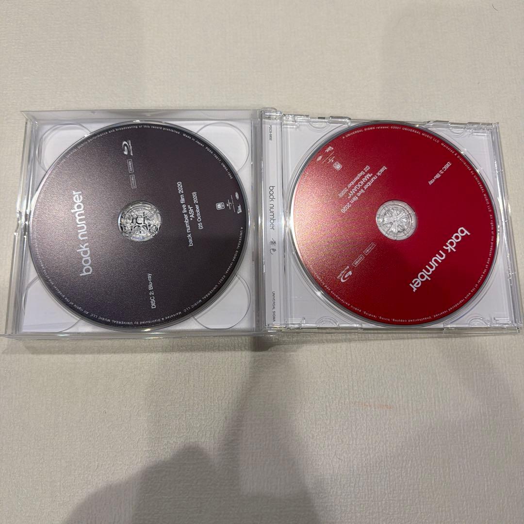 backnumber 黄色　FC限定Blu-ray盤