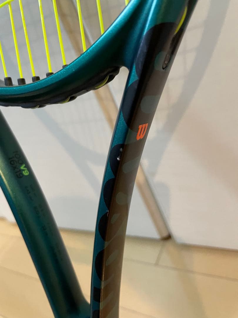 Wilson BLADE 100 V9 16×19 グリップ2