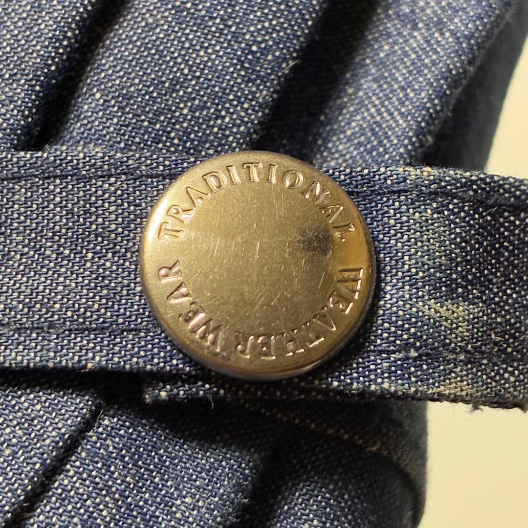 Traditional Weatherwear 日傘 デニム生地 竹