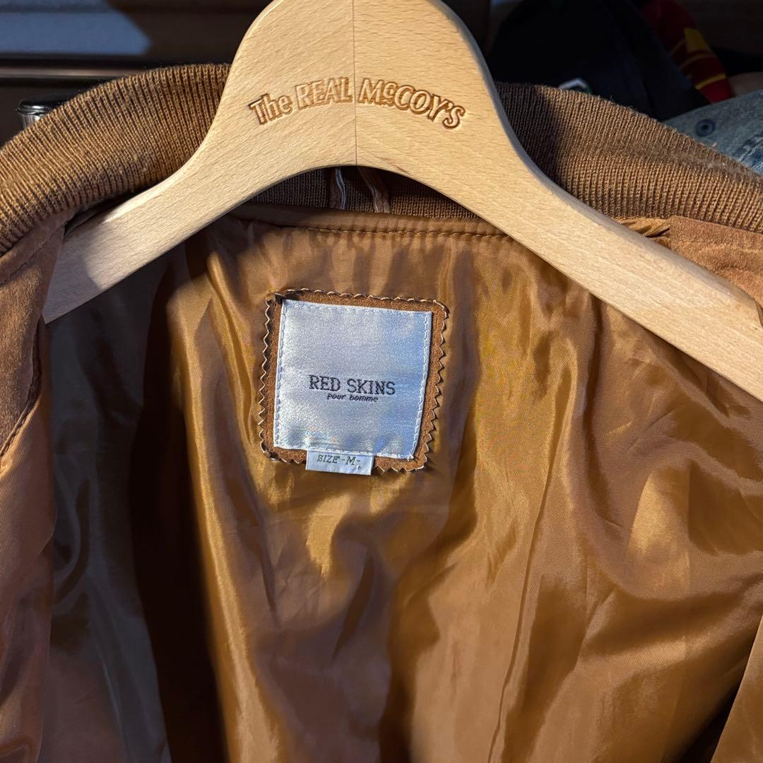 ジョニーデップ 90s vintage スウェードレザーブルゾン 短丈 キャメル