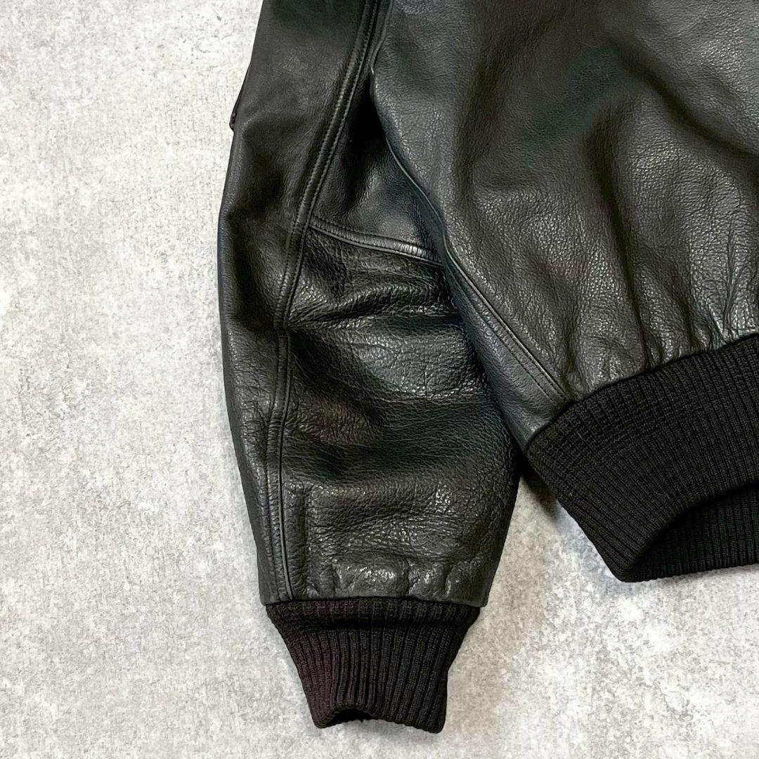 WRANGLER　EURO　レザー MA-1 フライトジャケット　本革