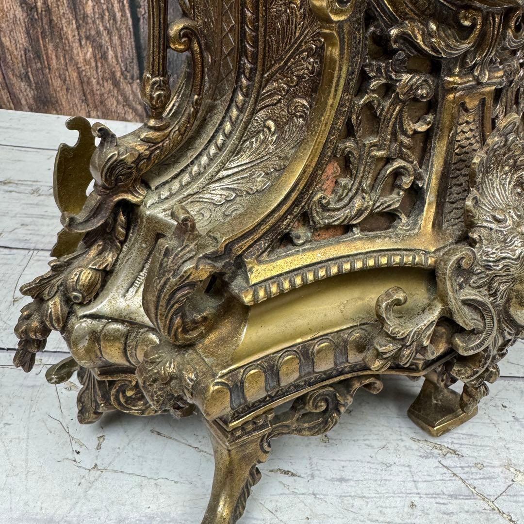 SEIKO 真鍮 置き時計 セイコー 時計 アンティーク アンティーク時計