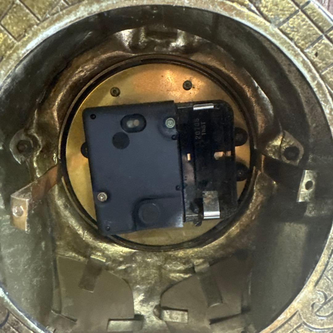 SEIKO 真鍮 置き時計 セイコー 時計 アンティーク アンティーク時計