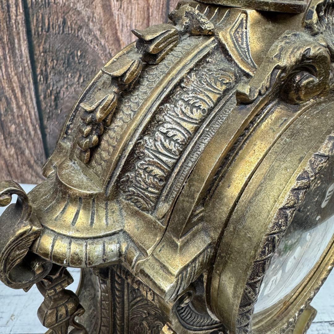 SEIKO 真鍮 置き時計 セイコー 時計 アンティーク アンティーク時計