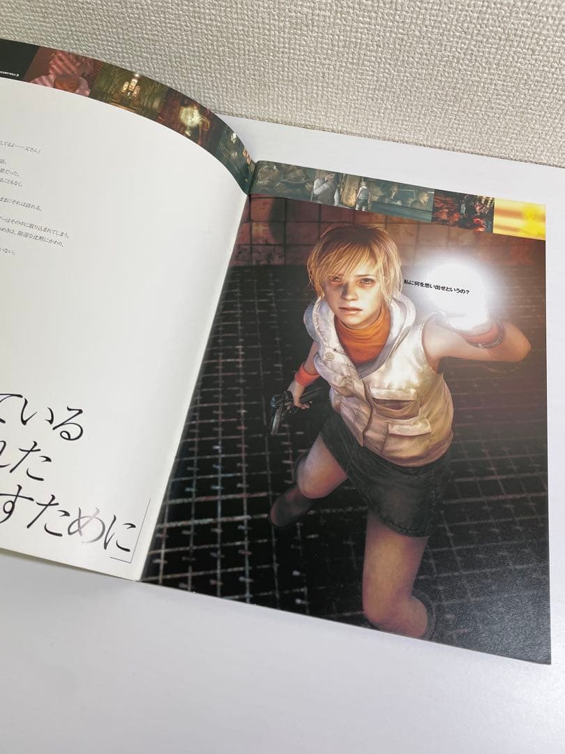 希少★ サイレントヒル3 DRAWING BLOCK 設定資料集 PS2予約特典