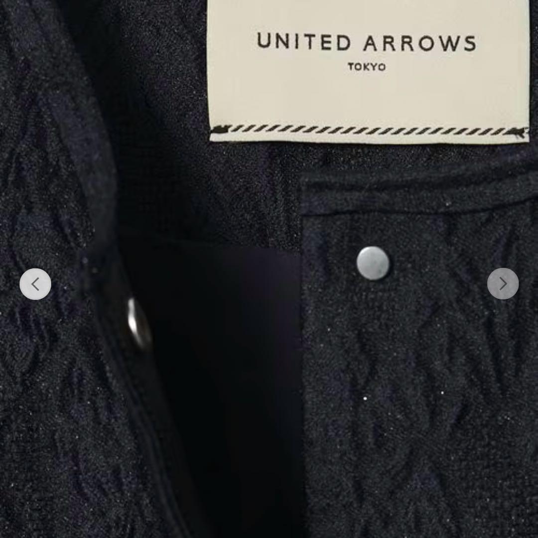 新品・未使用UNITED ARROWS GISHA 2トーン ジャガード ベスト